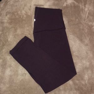 Lululemon Capri Maroon Leggings